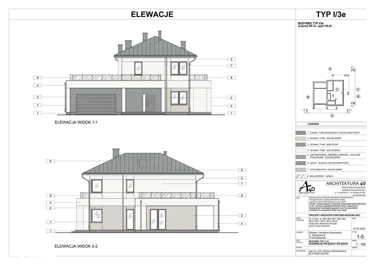 Nowoczesny Dom w Niewodnicy Koryckiej - Pełny obrazek: 5/6