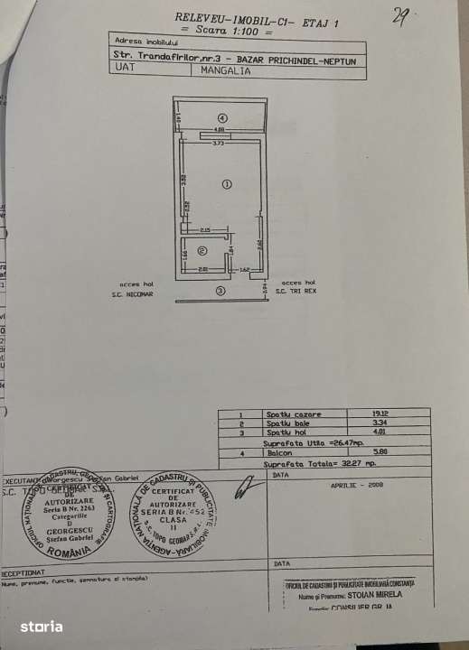 Spatiu comercial si locuinta deasupra- Statiunea Neptun- Investitie Li-6