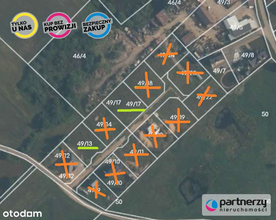 Działki  z wydanymi WZ  na Kaszubach Egiertowo-5