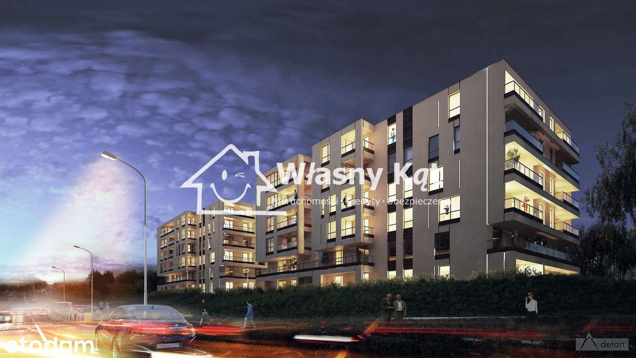 3 pokoje 62 m², ogródek i balkon – Parkowe Wzgórze, bez PCC, Nowe!!!-18