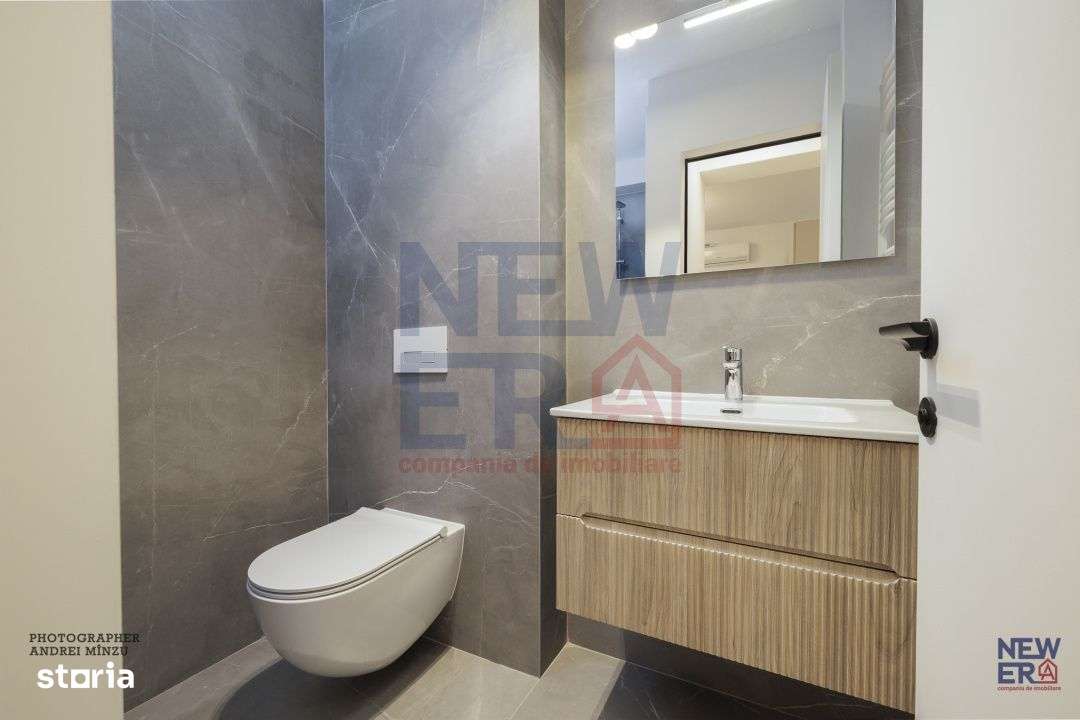Apartament  NOU 3 camere cu terasa 10 mp in bloc boutique, zona Herest-9