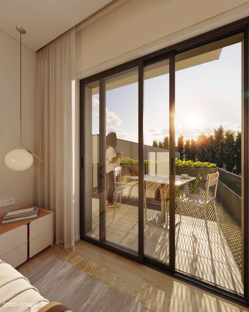 Apartamento T1+1 com terraço e jardim privativo de 25.57m2-7