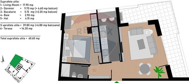 Vanzare Ap 2 camere Camil Ressu-5