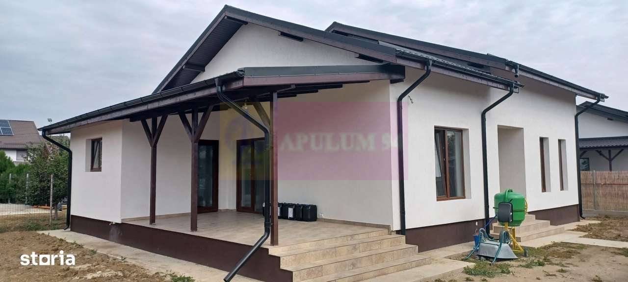 Săbăreni, casă nouă tip parter, cu pod mansardabil - Imagine principală: 1/11