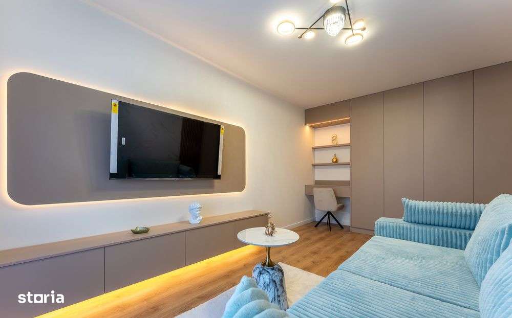 Apartament de 2 camere decomandat, 56 mp, parcare, Zona Terra - Imagine principală: 2/8