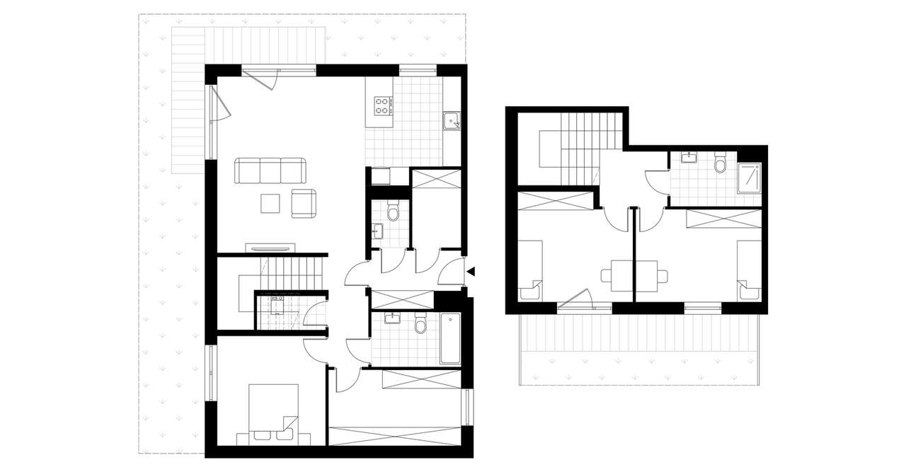 4-pokojowe mieszkanie 126m2 + ogródek Bez Prowizji - Pełny obrazek: 3/8