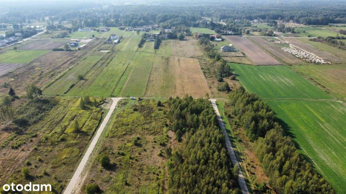 Działki budowlane w spokojnej okolicy, 10min do S2-16