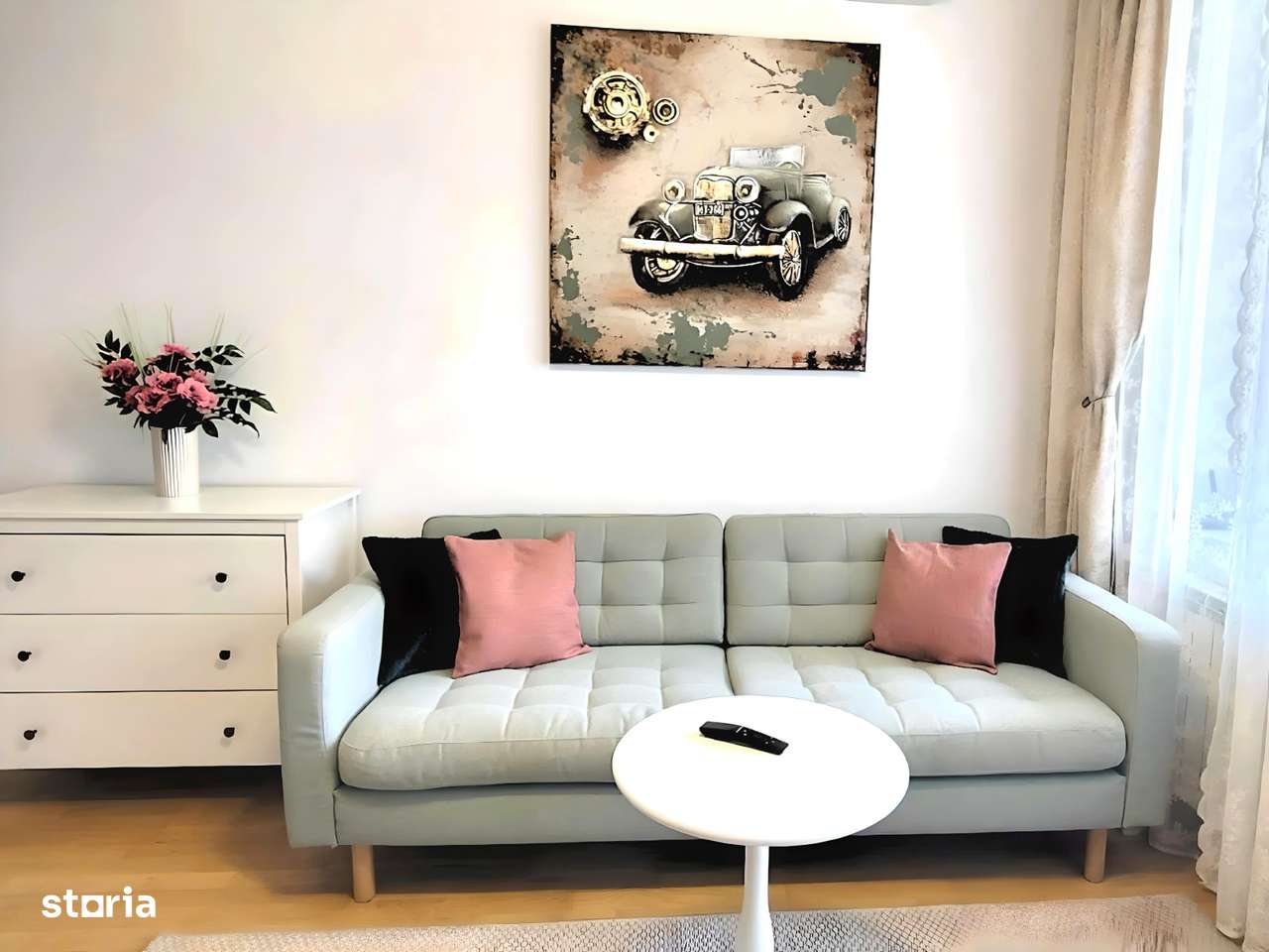 ALEEA PRIVIGHETORILOR |Baneasa| studio mobilat si utilat| Ambasada SUA - Imagine principală: 4/8