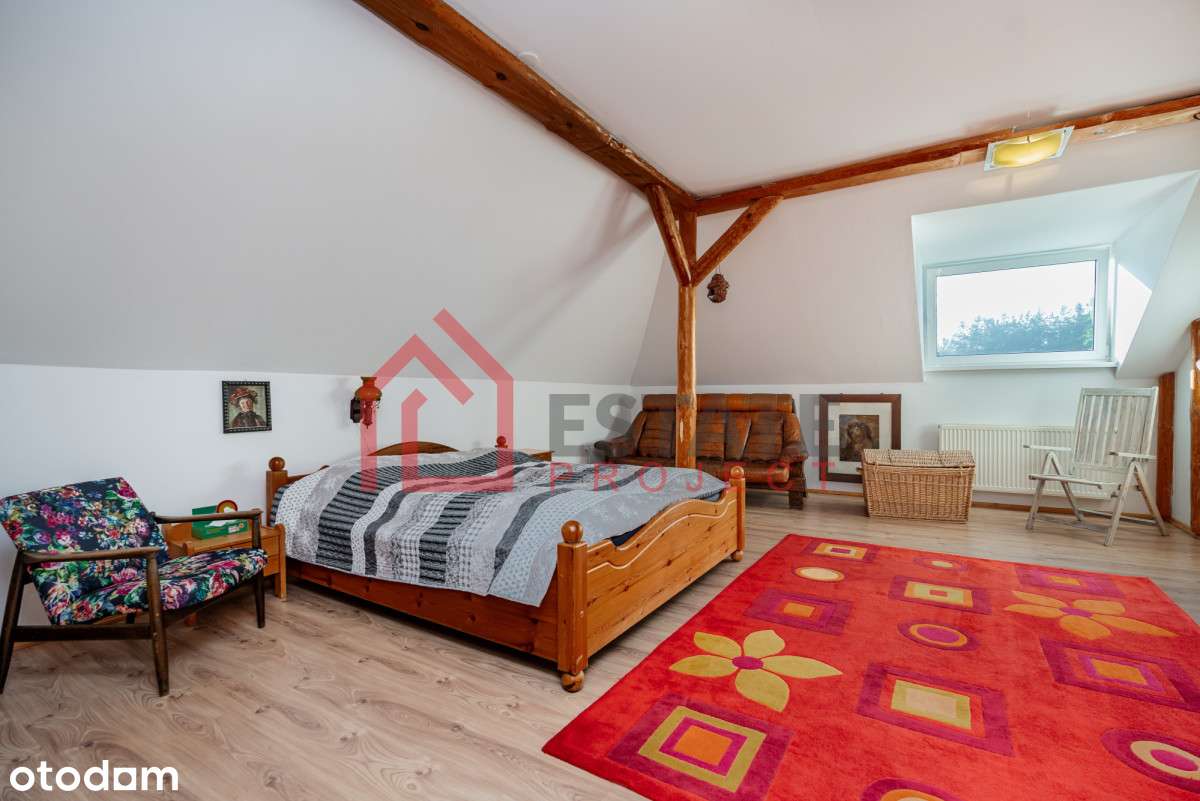 ** Wyjątkowy Dom. Sauna. Borucino 100m jezioro**-9