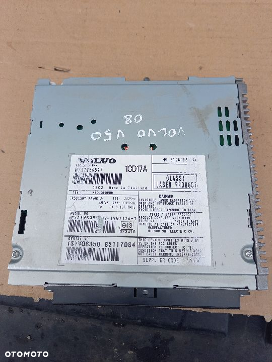 VOLVO S40 V50 RADIO CZYTNIK CD 31260527 - 3