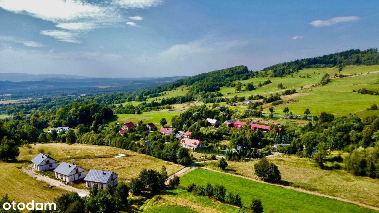 Działka z projektem i pozwoleniem na budowę - Widok na Śnieżne Kotły - Pełny obrazek: 5/7