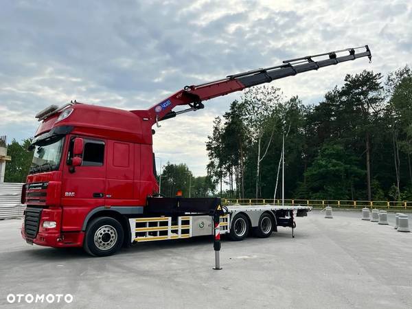 DAF XF 105 6X2 HMF 4020 HDS Żuraw Crane - 28