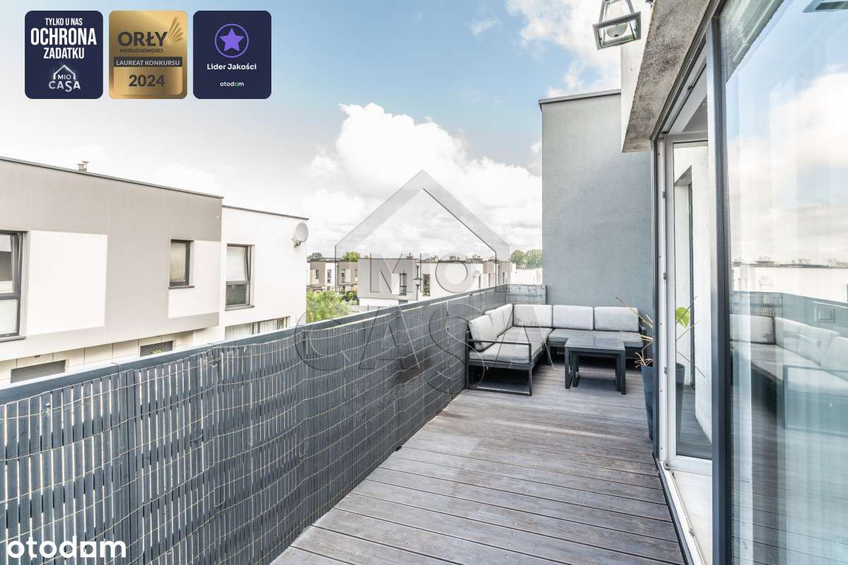 Urocze M4 z Dużym Tarasem i Prywatnym Parkingiem-13
