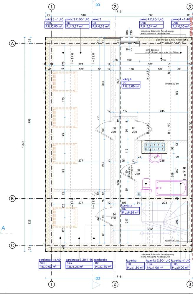 2 piętrowy apartament 117m2 z osobnym wejściem i balkonem Poznań - Pełny obrazek: 5/8