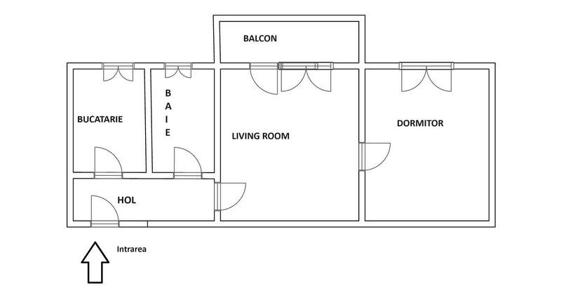 Singurul apartament la etajul 2 cu balcon din zona Rahovei