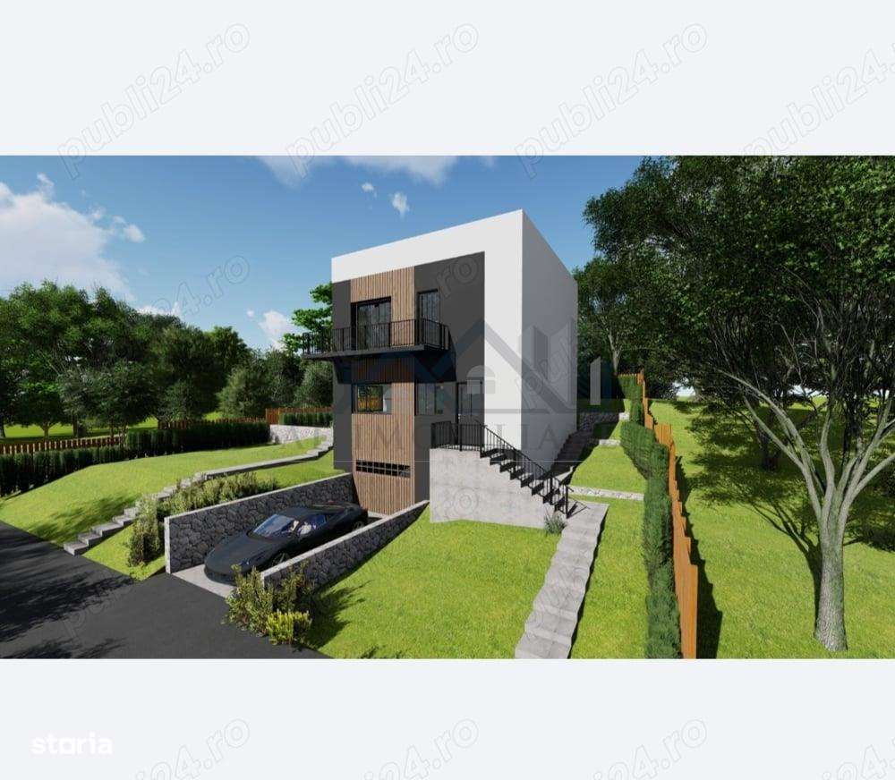C.A.Rosetti  teren 451mp cu Autorizatie De Constructie pentru vila D+P - Imagine principală: 5/8