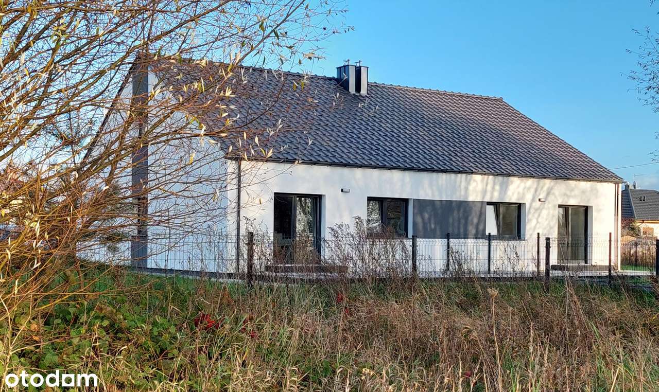 Prawa strona kameralnego budynku dwulokalowego, parterowego Dalki - Pełny obrazek: 4/16