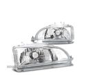 FARÓIS ANGEL EYES PARA HONDA CIVIC 91-95 2D 3D CHROME CROMADO - 1