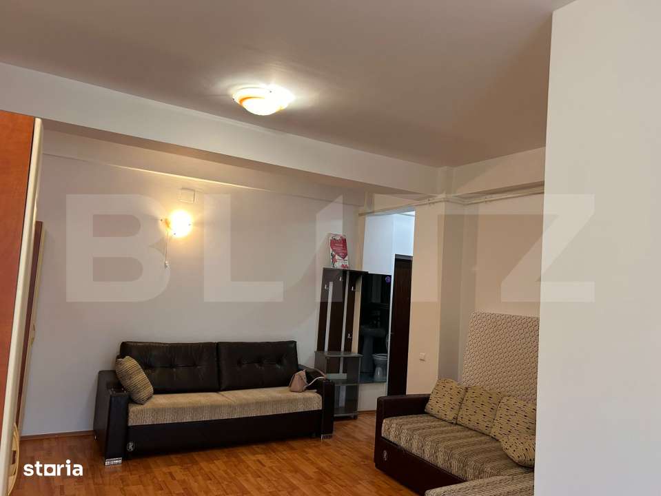 Apartament 1 camera, 37 mp, aproape de FSEGA si Iulius Mall! - Imagine principală: 4/8