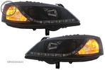 Faruri LED DRL Opel Astra G (09.1997-02.2004) Negru- livrare gratuita - 5