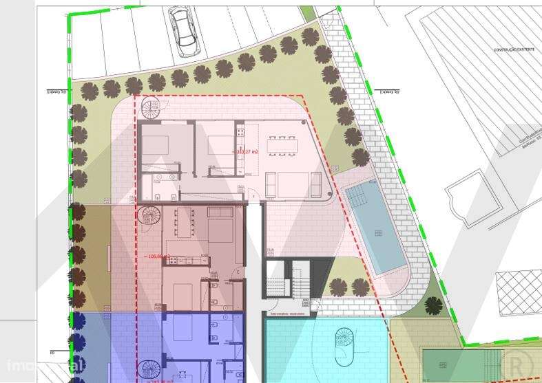 Apartamento T2 de Luxo com Piscina privativa | Fração F | Condomínio T - Grande imagem: 2/50