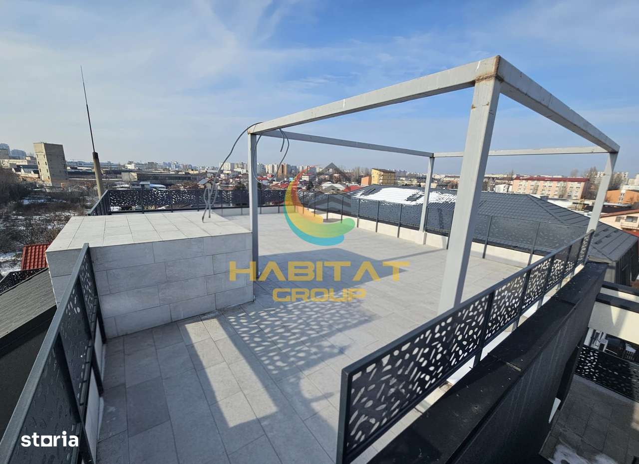 Fizicienilor Penthouse 3 cam. 85 mp + terasa 84 mp ACTE GATA