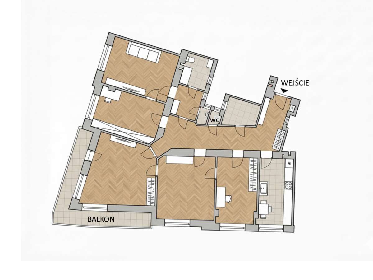 Do dużej negocjacji! - Wyjątkowe mieszkanie w centrum - ul. Fenn'a-8