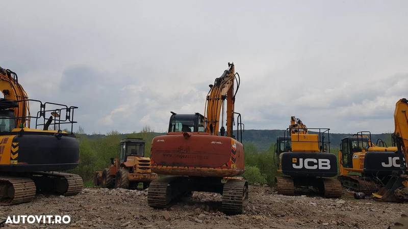 JCB JS 145 Excavator pe senile - 9