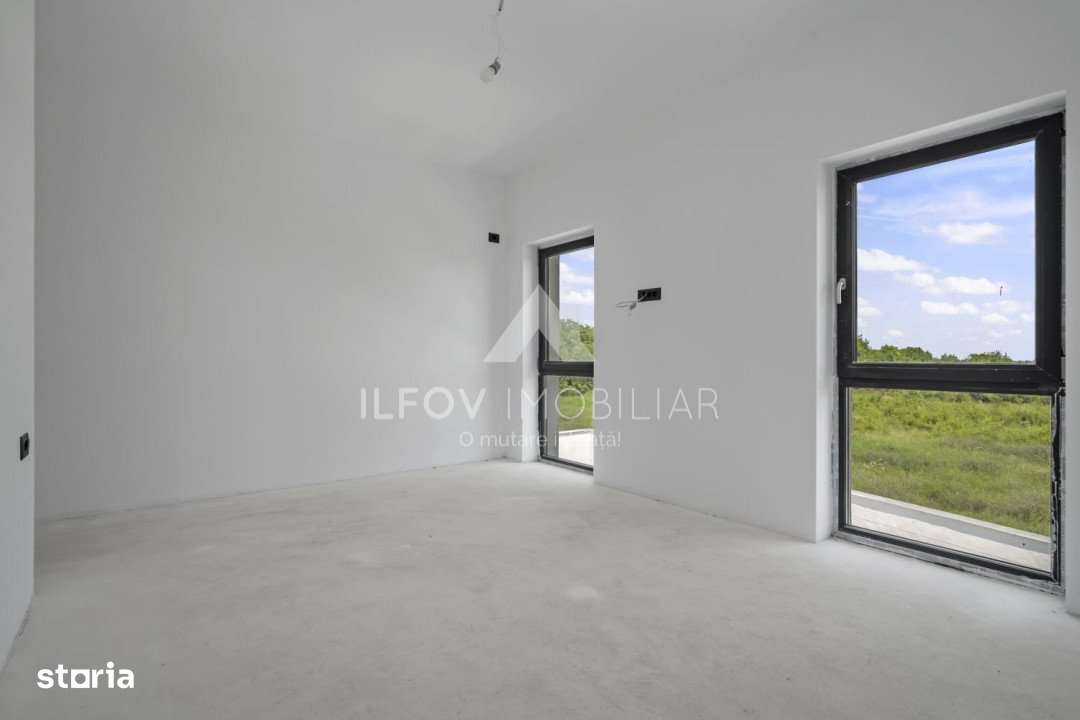 Casa tip duplex 134.6 mp, lot 225 mp, 5 camere, toate utilitatile-14