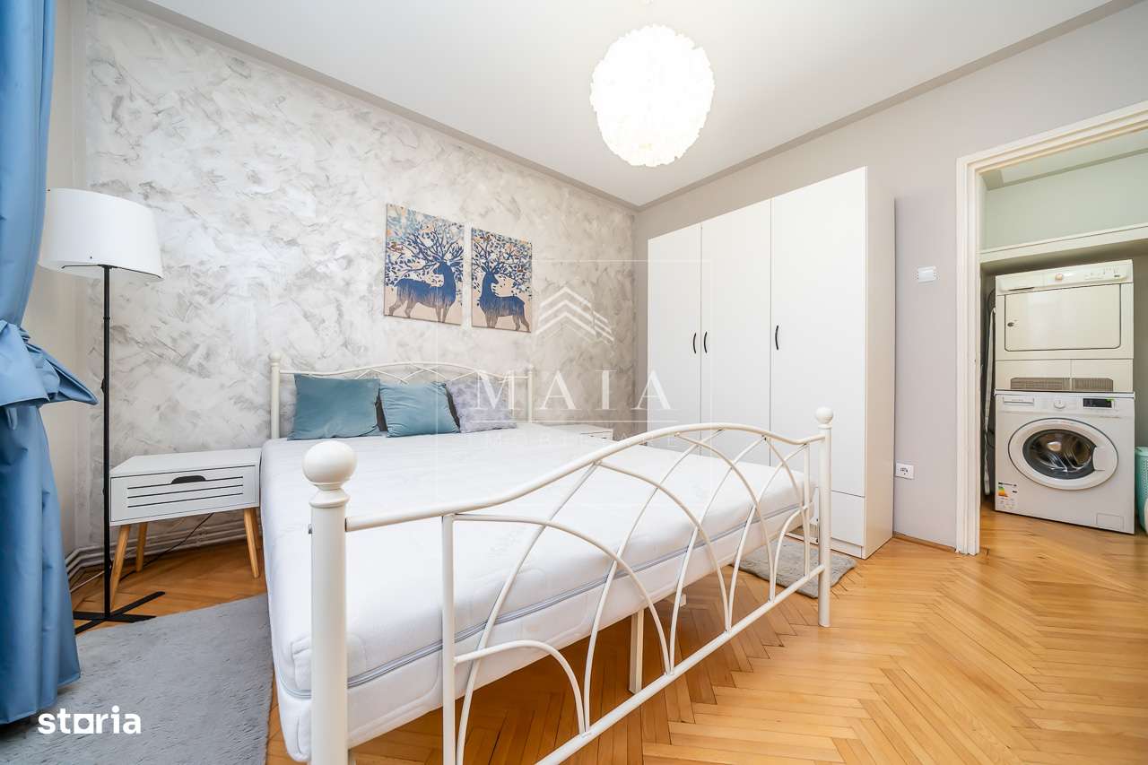 Apartament 3 camere, modern, balcon, central, Milea - politie - Imagine principală: 5/8