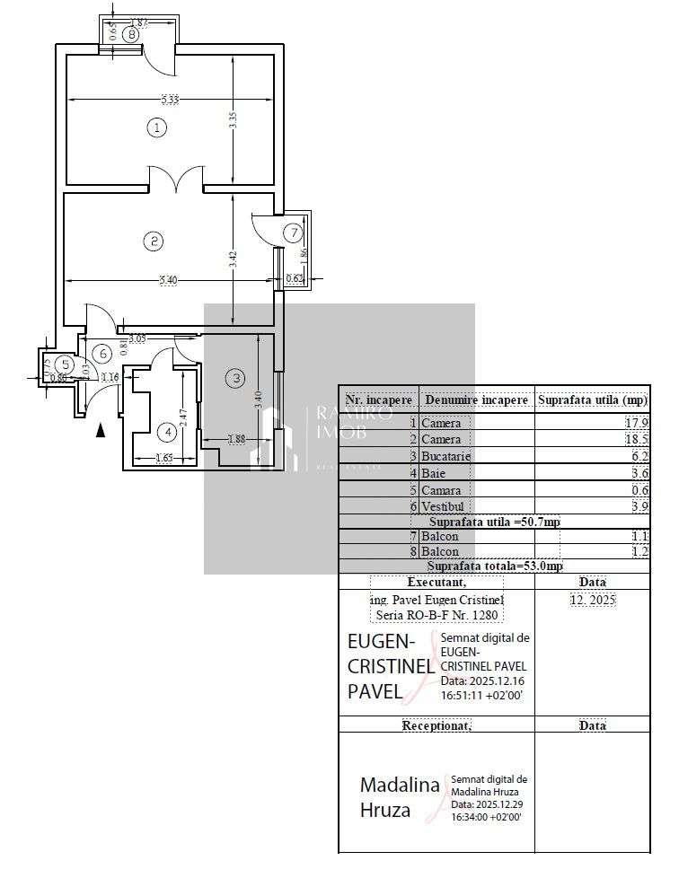 Apartament 2 camere decomandat Soseaua Giurgiului / Luica x