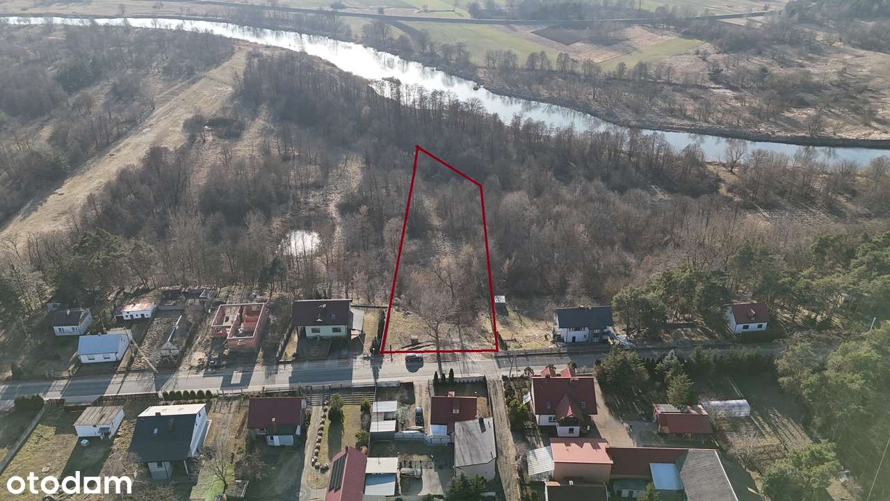 Działka 3712m2 z dostępem do Warty, pozwoleniem na budowę i projektem-0