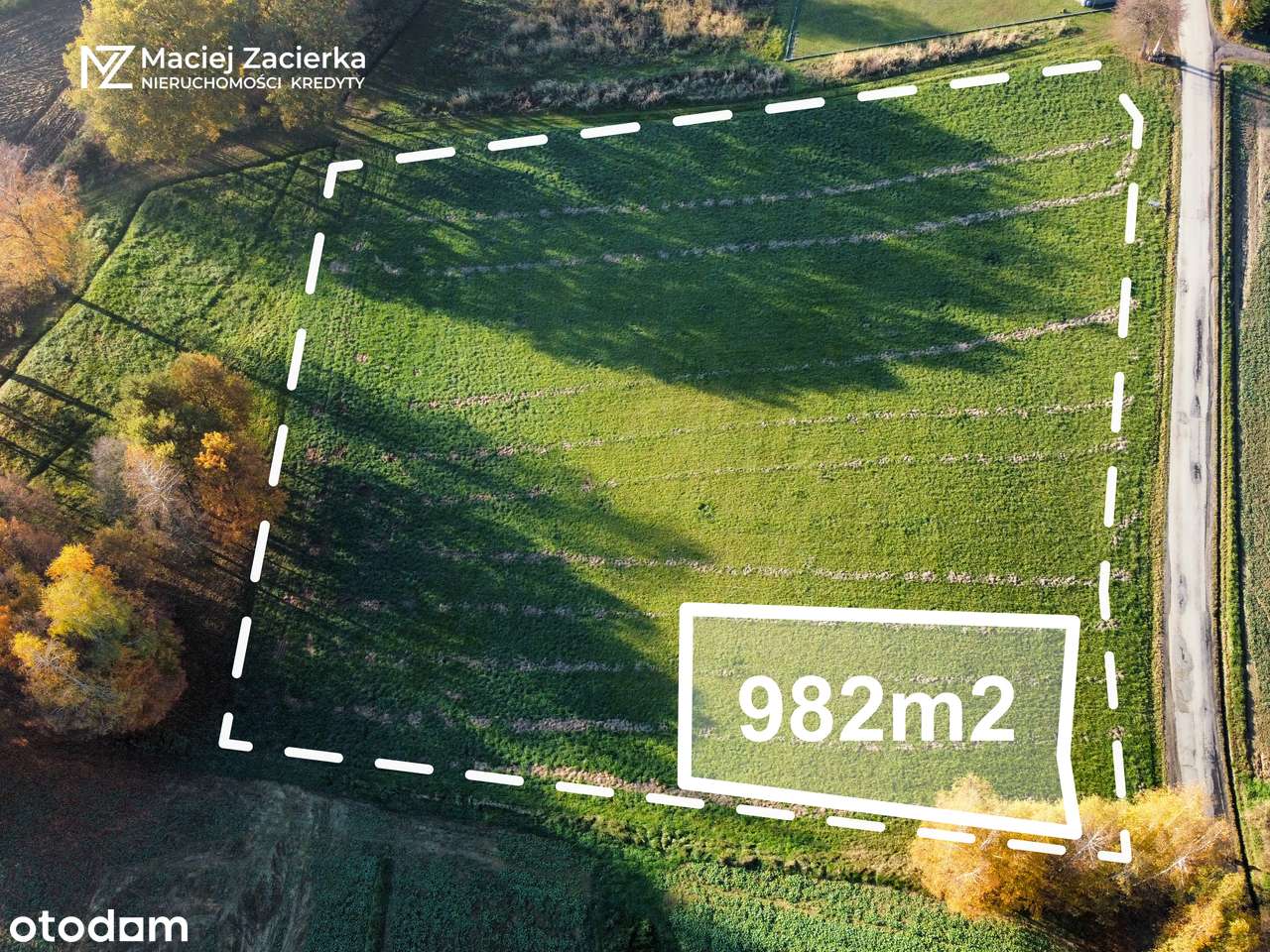 Działka budowlana pod lasem Stara Wieś - Pełny obrazek: 4/7