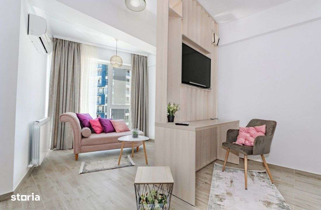 Studio In Bloc Finalizat - Meraki 7 Studios In Mamaia Nord Langa LIDL! - Imagine principală: 1/19