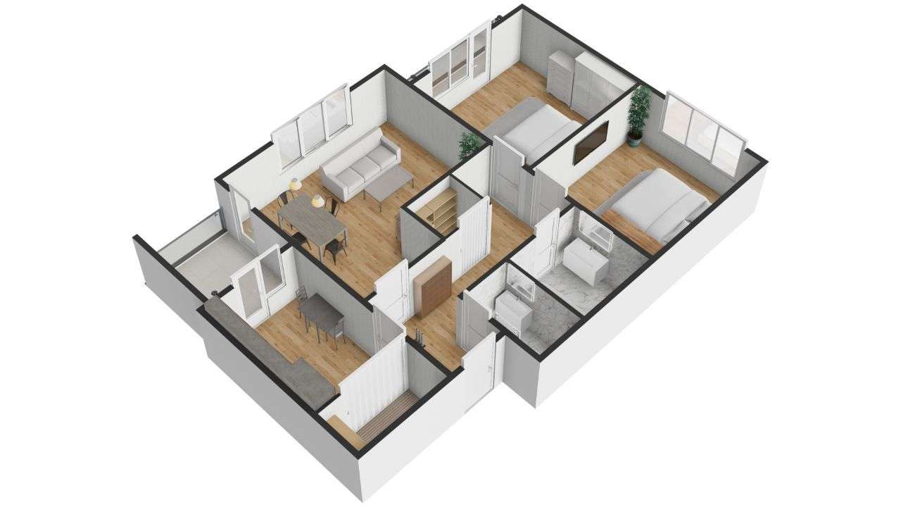 Direct PROPRIETAR - Ap.3 camere Etaj 1-str O Goga -Vilă NOUĂ 2025-5