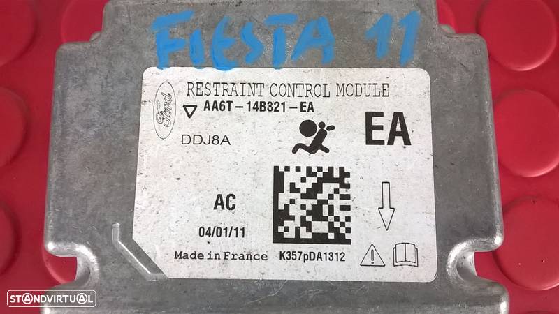 Centralina de Airbag - AA6T-14B321-EA [Ford Fiesta VI] - 2