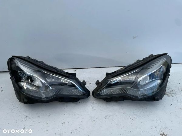 MERCEDES E KLASA W207 LIFT COUPE LAMPA LEWA PRAWA PRZOD A2078209161, A2078208061 - 1