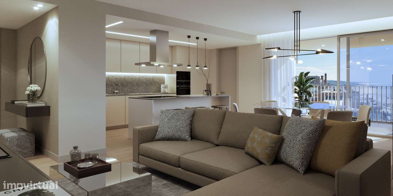 T3 1ª linha de mar -Marginal Canidelo-6