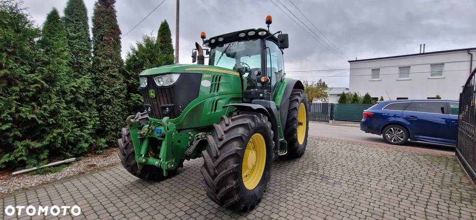 John Deere 6190R Oryginał Import Tuz Pneumatyka Pierwszy właściciel 7637MTG - 4