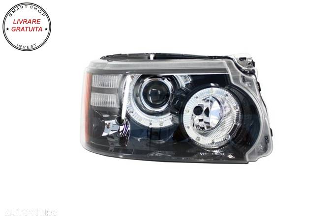 Faruri si Stopuri LED compatibile cu Range Rover Sport L320 (2009-2013) Facelift D- livrare gratuita - 4