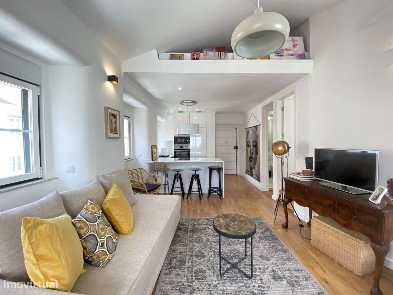 Apartamento T2 com vista, Praça da Alegria, Lisboa-5