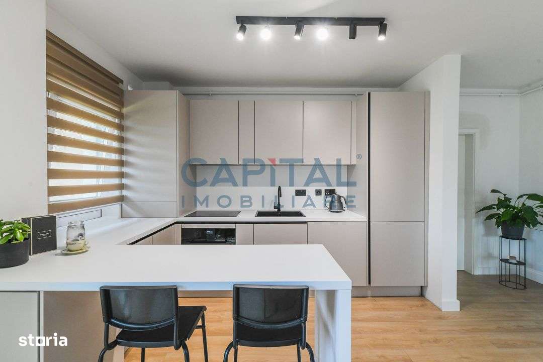 Apartament Lux 3 camere, 2 bai | Floresti | Comision 0% - Imagine principală: 2/19