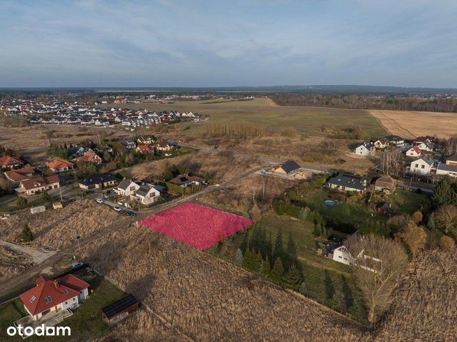 Działka bud. 1319 m2, pozwolenie na budowę-3