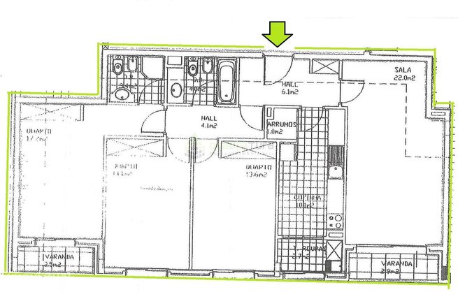 Excelente apartamento T3 Lavra, a 400 metros da praia | Suite | Gar...-2