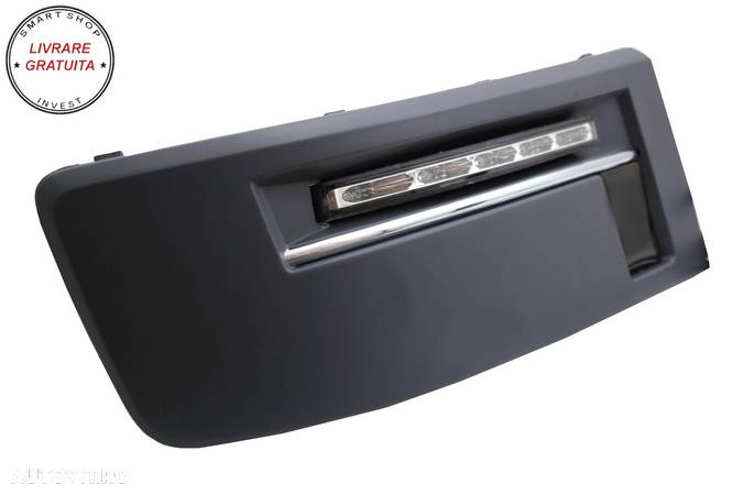 Lumini de zi LED DRL VW Transporter Multivan Caravelle T5.1 Facelift (2010-2015)- livrare gratuita - 3