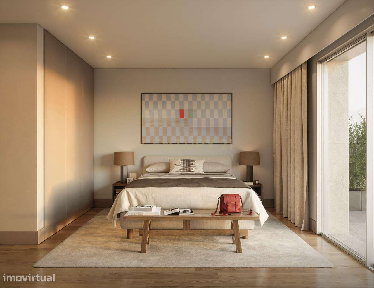 Gião Park – T2 NOVO com elevador, varanda, garagem e arrumos - Grande imagem: 4/14