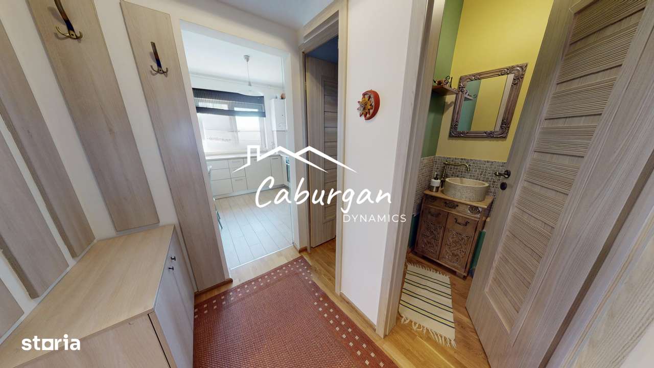 Ap cu 3 camere, 80mp utili+balcon, pivnita,renovat, Cal. Dumbravii-11