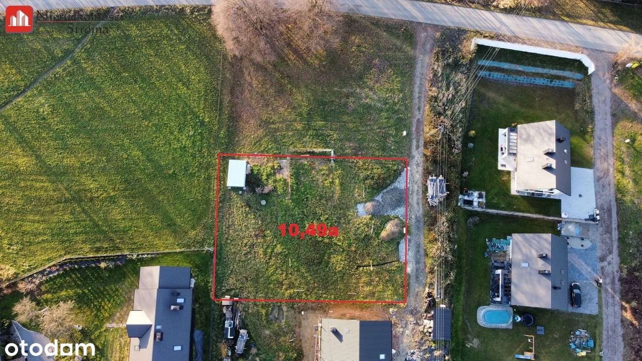 Działka 10,5a z pozwoleniem na budowę Bliźniaka-1