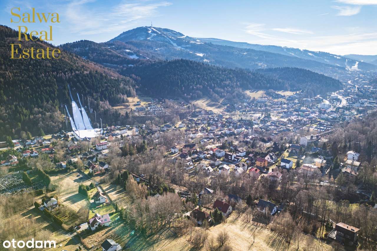 Działka budowlana z prywatnym lasem | południowy stok | Szczyrk-1
