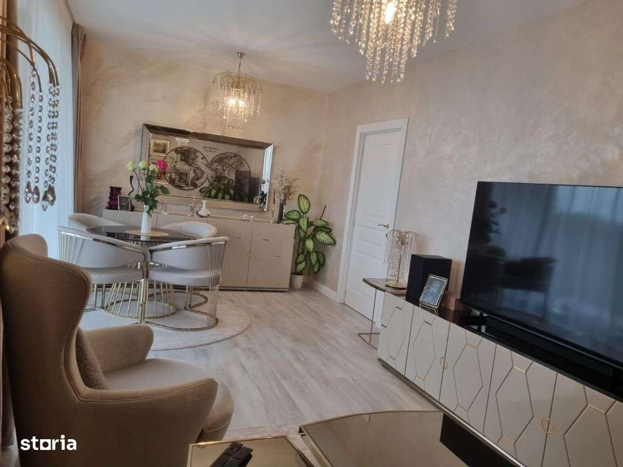 Apartament cu 3 camere transformate in 2 camere - Imagine principală: 2/9